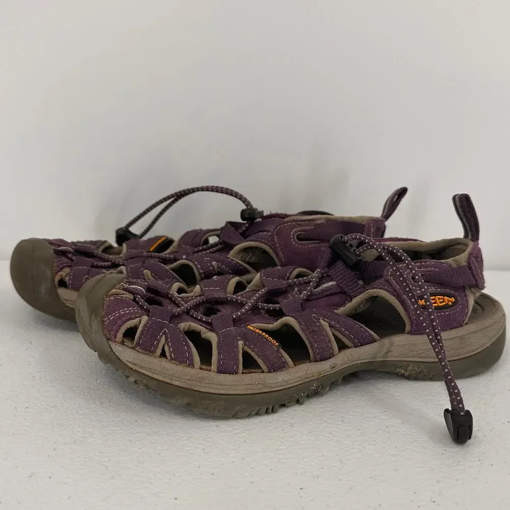 Keen Purple Nylon Whisper Hiking Sandals Size 4